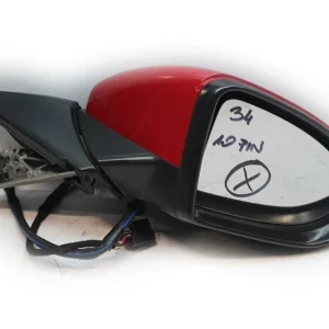 Wysoka jakość VW GOLF 7 VII LUSTERKO ZEWNĘTRZNE DRZWI PRAWE 10pin kabli zewnętrzne pinów przewodów G2 LY3D Czerwony Czerwony 5G 5G4 10 pin