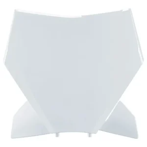 Nowość POLISPORT POLE NUMEROWE (PLASTRON) KTM SX/SX-F/XC/XC-F 125/250/350/450 '23-'25 KOLOR BIAŁY