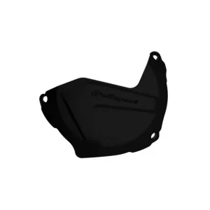 POLISPORT OSŁONA POKRYWY (DEKLA) SPRZĘGŁA KAWASAKI KXF 450 '16-18' KOLOR CZARNY Nowość