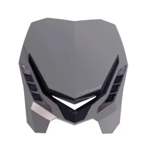 POLISPORT LAMPA PRZEDNIA MODEL E-BLAZE LED (ŻARÓWKA LED) KOLOR SZARY Szybka dostawa