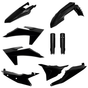 POLISPORT WYPRZEDAŻ KOMPLET PLASTIKÓW (FULL KIT) KTM EXC/EXC-F/XC-W/XC-WF TBI '24-'25 W ZESTAWIE OSŁONY AMORTYZATORÓW (835250 Tylko dziś