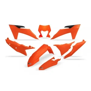 Najlepsza cena UFO KOMPLET PLASTIKÓW KTM EXC 150 / 250 / 300 TBI '24-'25, EXC-F 250 / 350 / 450 / 500 '24-'25 KOLOR POMARAŃCZOWY