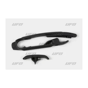 UFO ŚLIZG ŁAŃCUCHA (MAŁY I DUŻY) KTM SX/SXF '16-'21 (Z WYJĄTKIEM SX 250 '16), KOLOR CZARNY Oferta limitowana