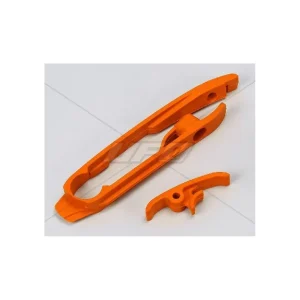 UFO ŚLIZG ŁAŃCUCHA (MAŁY I DUŻY) KTM SX '11-'16, SXF '11-'15 KOLOR POMARAŃCZOWY Rabat