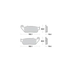 Najlepsza cena SBS PROMOCJA KLOCKI HAMULCOWE KH196 MAXI CARBON CARBON TECH KOLOR CZARNY PASUJE DO: YAMAHA YP/VP 125/250/300/400, PRZÓD