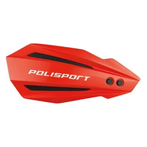 POLISPORT OFERTA SPECJALNA OSŁONY RĄK (HANDBARY) MODEL BULLIT Z UNIWERSALNYM ZESTAWEM MONTAŻOWYM 22/28 KTM KOLOR CZERWONE (OP Ostatnia szansa