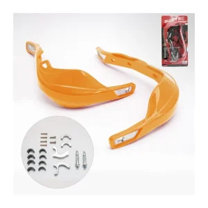BIKETEC PARTS OSŁONY RĄK (HANDBARY) ALU KOLOR POMARAŃCZOWY (Z MOCOWANIAMI 22MM I 28MM) Oryginalny