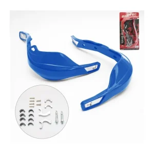 BIKETEC PARTS OSŁONY RĄK (HANDBARY) ALU KOLOR NIEBIESKI (Z MOCOWANIAMI 22MM I 28MM) Wysoka jakość