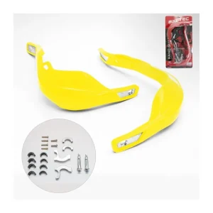 BIKETEC PARTS OSŁONY RĄK (HANDBARY) ALU KOLOR ŻÓŁTY (Z MOCOWANIAMI 22MM I 28MM) Tani