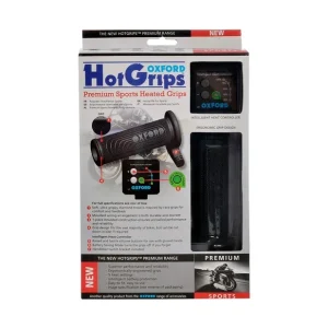 Bezpieczna płatność OXFORD MANETKI PODGRZEWANE PREMIUM SPORT Z TRYBEM OSZCZĘDZANIA AKUMULATORA 22MM DŁUGOŚĆ 114/123MM (EL)