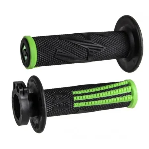 Autentyczny ODI MANETKI OFF ROAD EMIG PRO V2 LOCK-ON GRIP KOLOR CZARNY ZIELONY