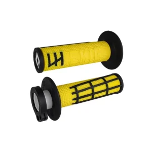 Popularny ODI MANETKI OFF ROAD EMIG 2.0 V2 LOCK-ON GRIP KOLOR ŻÓŁTY CZARNY
