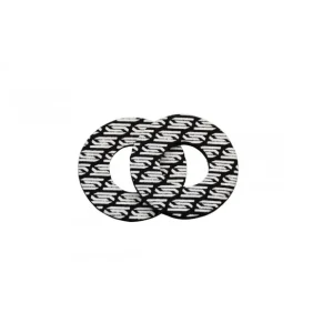 Oferta limitowana SCAR RACING PIANKI ANTYODCISKOWE DONUTS KOLOR CZARNY/BIAŁY