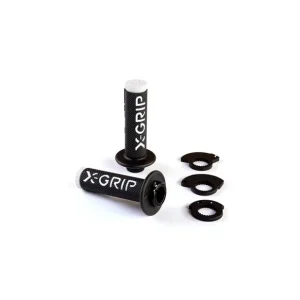X-GRIP MANETKI (GRIPY) BRAAAAP GRIPS LOCK-ON-GRIP (Z ADAPTERAMI ROLGAZU) WHITE KOLOR BIAŁY Premium