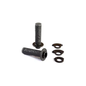 X-GRIP MANETKI (GRIPY) BRAAAAP GRIPS LOCK-ON-GRIP (Z ADAPTERAMI ROLGAZU) GREY KOLOR SZARY Zwrot pieniędzy
