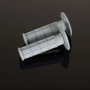 RENTHAL MANETKI MX SINGLE COMPOUND FULL WAFFLE SOFT, MIĘKKIE, JEDNOSKŁADNIKOWE KOLOR JASNY SZARY Tylko dziś