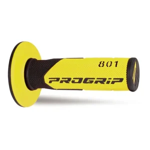 PROGRIP MANETKI PG801 OFF ROAD (22+25MM, DŁ.115MM) KOLOR CZARNY/ŻÓŁTY (DWUSKŁADNIKOWE) (801-142) (PG801/2) Oryginalny