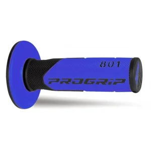 PROGRIP MANETKI PG801 OFF ROAD (22+25MM, DŁ.115MM) KOLOR CZARNY/NIEBIESKI (DWUSKŁADNIKOWE) (801-146) (PG801/10) Szybka dostawa