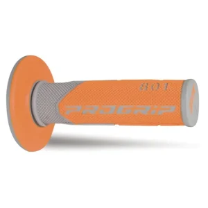 Ostatnia szansa PROGRIP MANETKI PG801 OFF ROAD (22+25MM, DŁ.115MM) KOLOR SZARY/POMARAŃCZOWY (DWUSKŁADNIKOWE) (801-287) (PG801GY/OR)