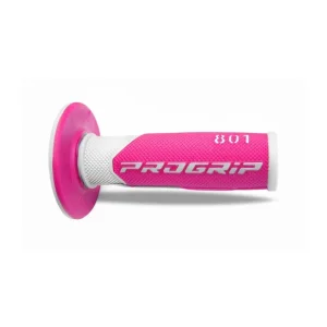 Kup teraz PROGRIP MANETKI PG801 OFF ROAD (22+25MM, DŁ.115MM) KOLOR BIAŁY/FUKSJA FLUO (DWUSKŁADNIKOWE) (801-243) (PG801WH/FX)