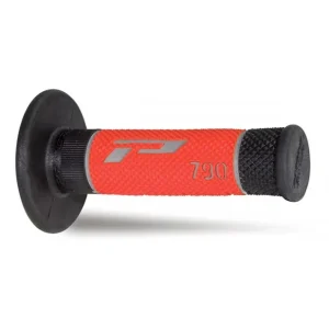 Szybka dostawa PROGRIP MANETKI PG790 OFF ROAD (22+25MM, DŁ.115MM) KOLOR SZARY/CZARNY/CZERWONY (TRÓJSKŁADNIKOWE) (790-229) (PG790/7)