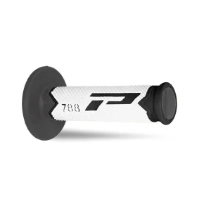 PROGRIP MANETKI PG788 OFF ROAD (22+25MM, DŁ.115MM) KOLOR BIAŁY/CZARNY/TYTANOWY (TRÓJSKŁADNIKOWE) (PG788/18) (788-218) Popularny