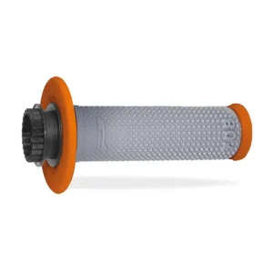 PROGRIP MANETKI PG708 OFF ROAD Z BLOKADĄ SCS LOCK-ON + 7 ADAPTERÓW ROLGAZU (22+25MM) KOLOR SZARY POMARAŃCZOWY DWUSKŁADNIKOWE Rabat