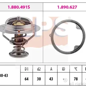 Zwrot pieniędzy Termostat EPS 1.880.491