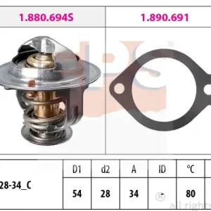 Bezpieczna płatność Termostat EPS 1.880.694