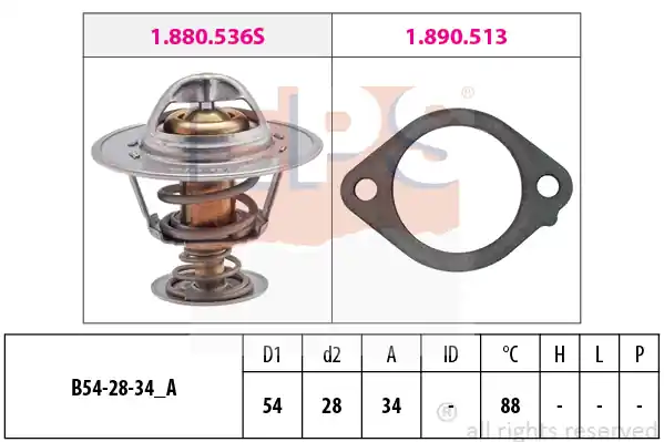 Autentyczny Termostat EPS 1.880.869
