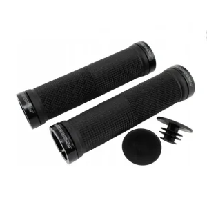 PROGRIP MANETKI PG999 ATV / JET SKI / MTB (22+22MM, DŁ. 120MM) KOLOR CZARNY Z CZARNĄ BLOKADĄ LOCK-ON (999-102) Popularny