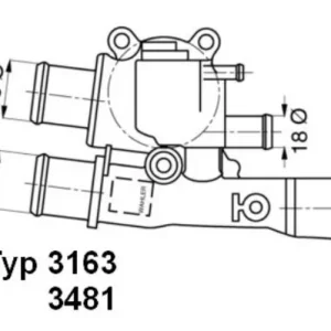 Premium Termostat WAHLER 3481.88D