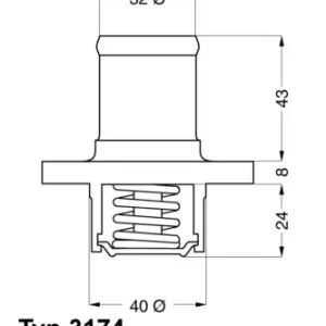 Darmowa dostawa Termostat WAHLER 3174.89D