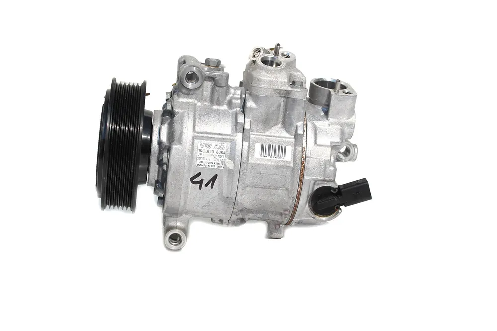 Zamów teraz VW AUDI SKODA POMPA KLIMY KLIMATYZACJI 1K0820808A 1K0820808AX 1K0 820 808 A AX producent DENSO SPRĘŻARKA silnik benzyna 2.0 TFSi
