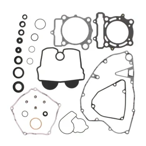 WINDEROSA (VERTEX) KOMPLET USZCZELEK KAWASAKI KXF 250 04-05, SUZUKI RMZ 250 04-06 (Z USZCZELNIACZAMI SILNIKOWYMI) Premium