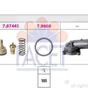 Zwrot pieniędzy Termostat FACET 7.8744K