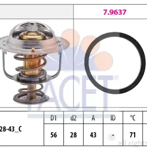 Zamów teraz Termostat FACET 7.8650
