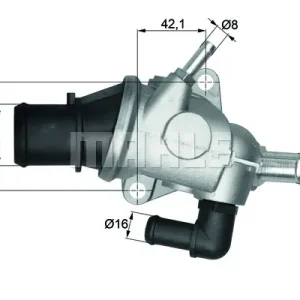 Tylko dziś Termostat MAHLE TI 125 88