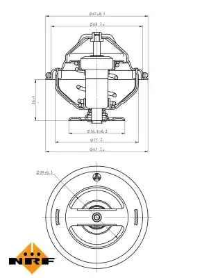 Szybka dostawa Termostat NRF 725063