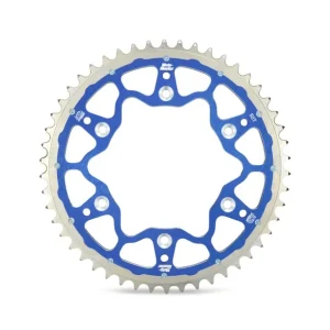 Oferta limitowana MOTO-MASTER ZĘBATKA TYLNA DUAL RING (STALOWO-ALUMINIOWA) 270 48 (27048) KOLOR NIEBIESKI YAMAHA YZ/YZF '99-'18 WRF '01-'18 (JTR