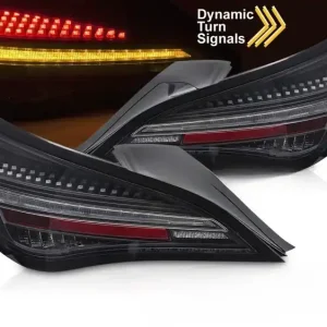 Tylne lampy Mercedes CLA C117 13-19 OLED black Premium