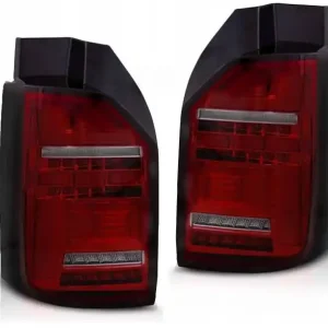 Bezpieczna płatność tylne lampy diodowe led lights red smoke VW T6 T6.1 15-21