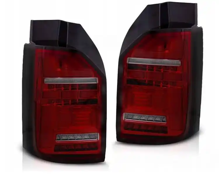 Bezpieczna płatność tylne lampy diodowe led lights red smoke VW T6 T6.1 15-21
