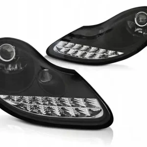 Reflektory Lampy black led Porsche Boxster 96-04 911 996 Kup teraz