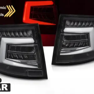 Popularny Lampy Tylne SKODA OCTAVIA III FL 2016–2020 KOMBI Black