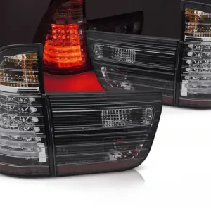 Darmowa dostawa Lampy Tylne LED BLACK BMW X5 E53 1999–2003