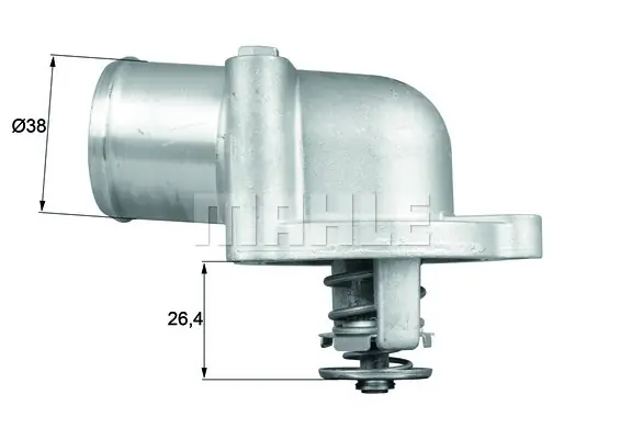 Autentyczny Termostat MAHLE TI 78 87D