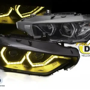 Lampy reflektory yellow LED do BMW F30 F31 11-15 Tani