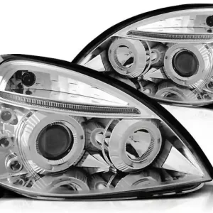 Bezpieczna płatność Lampy reflektory przednie nowe RENAULT CLIO II 01-05 RINGI CHROM