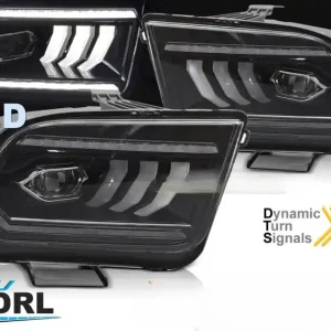 Lampy Przednie do Ford Mustang (2004-2009) Oferta limitowana